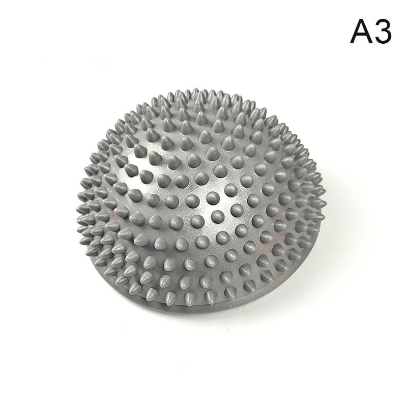 Palla Semisfera Gonfiabile per Massaggio Allenamento Equilibrio Palla Tattile Palla Fitness Trainer Core Antiscivolo per Yoga Pilates Allenamento a Casa