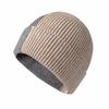 Autumn/Winter New Arrival Fashion Colour-Block Knitted Hat Women's Casual Travel Beanie Minimalist Pull-Over Hat Core-Spun Yarn Wool Beanie