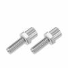 20pcs M6 Thread M6 Brake Cable Adjuster Silver Bike Barrel Adjuster Bolt  Cable System Setup