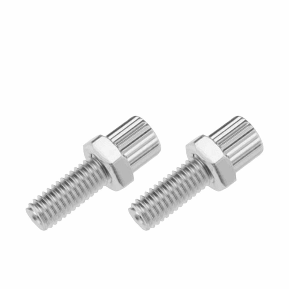 20pcs M6 Thread M6 Brake Cable Adjuster Silver Bike Barrel Adjuster Bolt  Cable System Setup