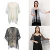 Delicate Laces Shawl Beach Vacation Shawl Versatiles Laces Elegant Women Shawl for Evening Parties and Celebrations