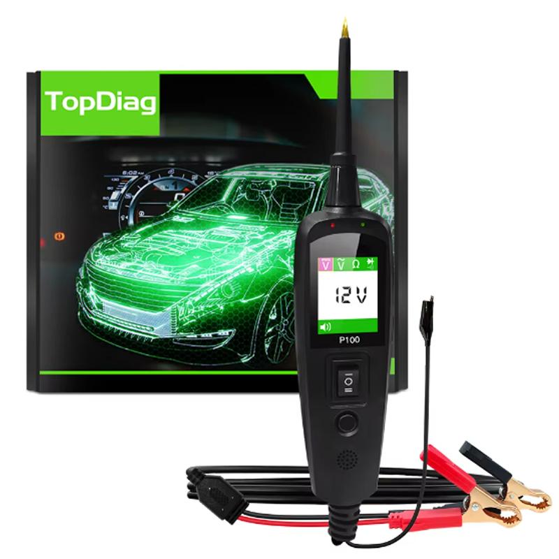 

2 м автомобильный тестер цепи комплект щупов цепи питания автомобильный тестер напряжения/сопротивления 12/24 В диагностический инструмент компонент