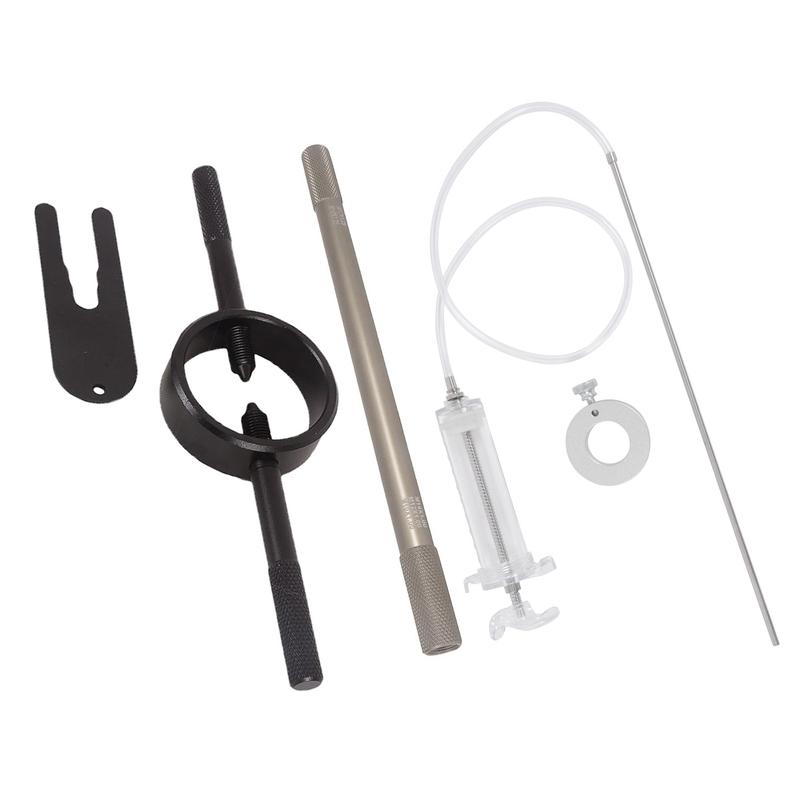 Motorcycle Repair Tools Kit Fork Oil Level Tool Fork Spring Compressor Damper Rod Bleed Tool