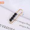 Pearl Anti-Exposure Brooch: Women's Waist-Cinching Pin & Clothing Decoration
