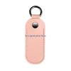 USB Flash Drive Case Microfiber Leather Dust Protective Cover with Metal Closure Keychain Optional Color