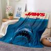 Jaws Ocean Terror Blanket Soft Throw Blanket For Home Bedroom Bed Sofa Travel Office Solid Christmas Blanket