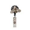 Card Bee 360° Rotatable Name Badge Reel ID Card Clips Badge Holder Clip Retractable Badge Reel