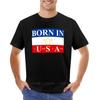 Koszulka Born in Yugoslavia koszulki z krótkim rękawem spersonalizowane koszulki dla chłopców białe koszulki koszulki treningowe dla mężczyzn