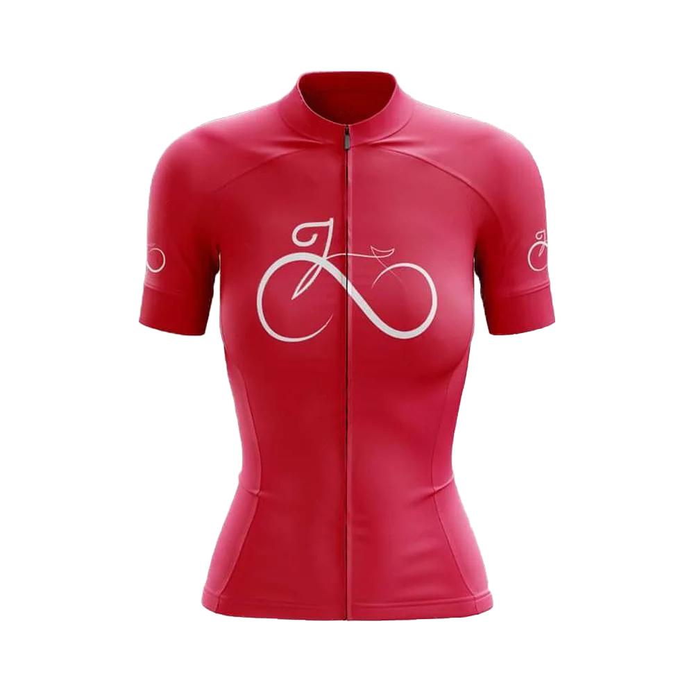 Maglia da Ciclismo da Donna Traspirante a Maniche Corte Abbigliamento per Bici Maillot Estivo da Esterno Abbigliamento da Bici da Strada Maglia da Donna Abbigliamento da Ciclismo