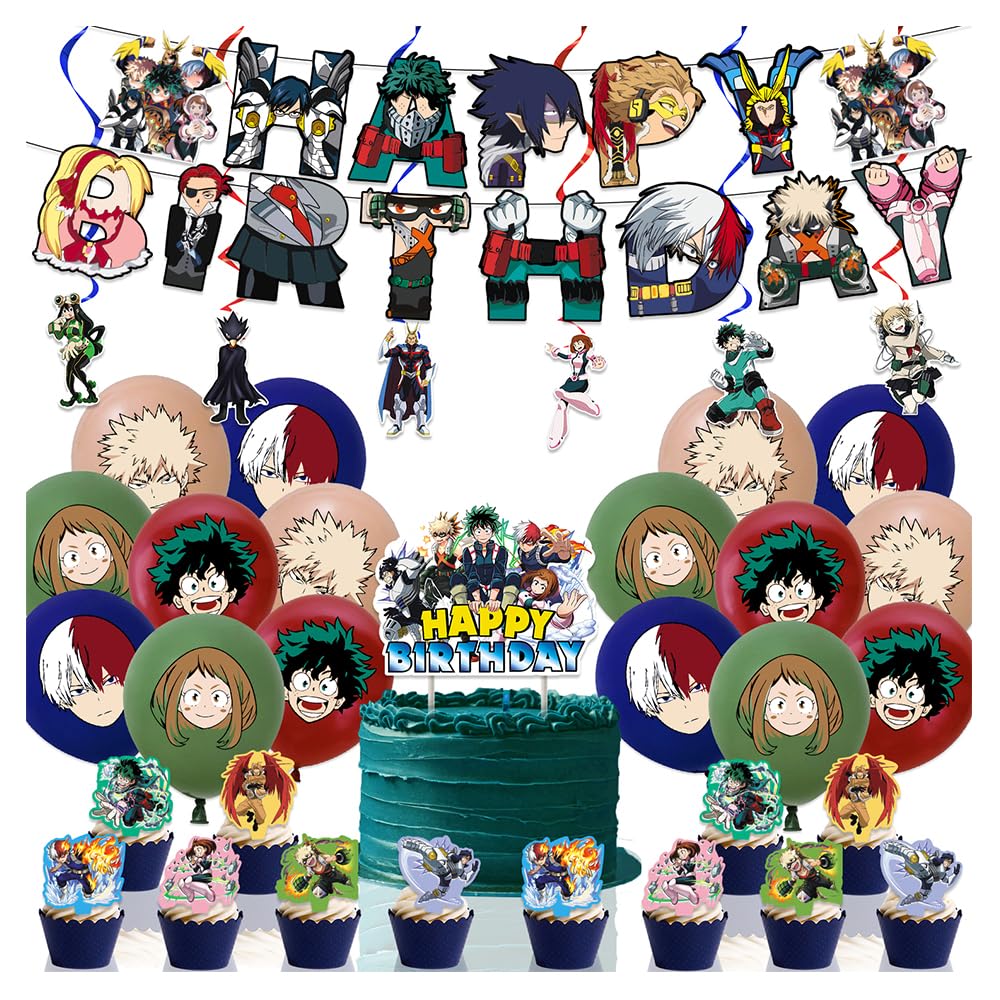 My Hero Academia Birthday Decorations Izuku