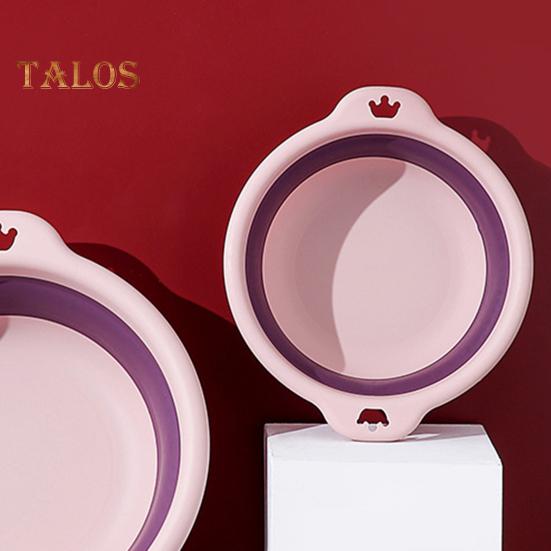 Tvättställ Stor kapacitet hängande plasthål Utomhuscamping Bärbar hopfällbar tvättställ Hushållsartiklar