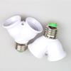 E27 To E27 Screw Socket Lamp Holder, 1-to-2 Converter, Multi Head E27, One Turn, Double Head Extension Lamp Holder