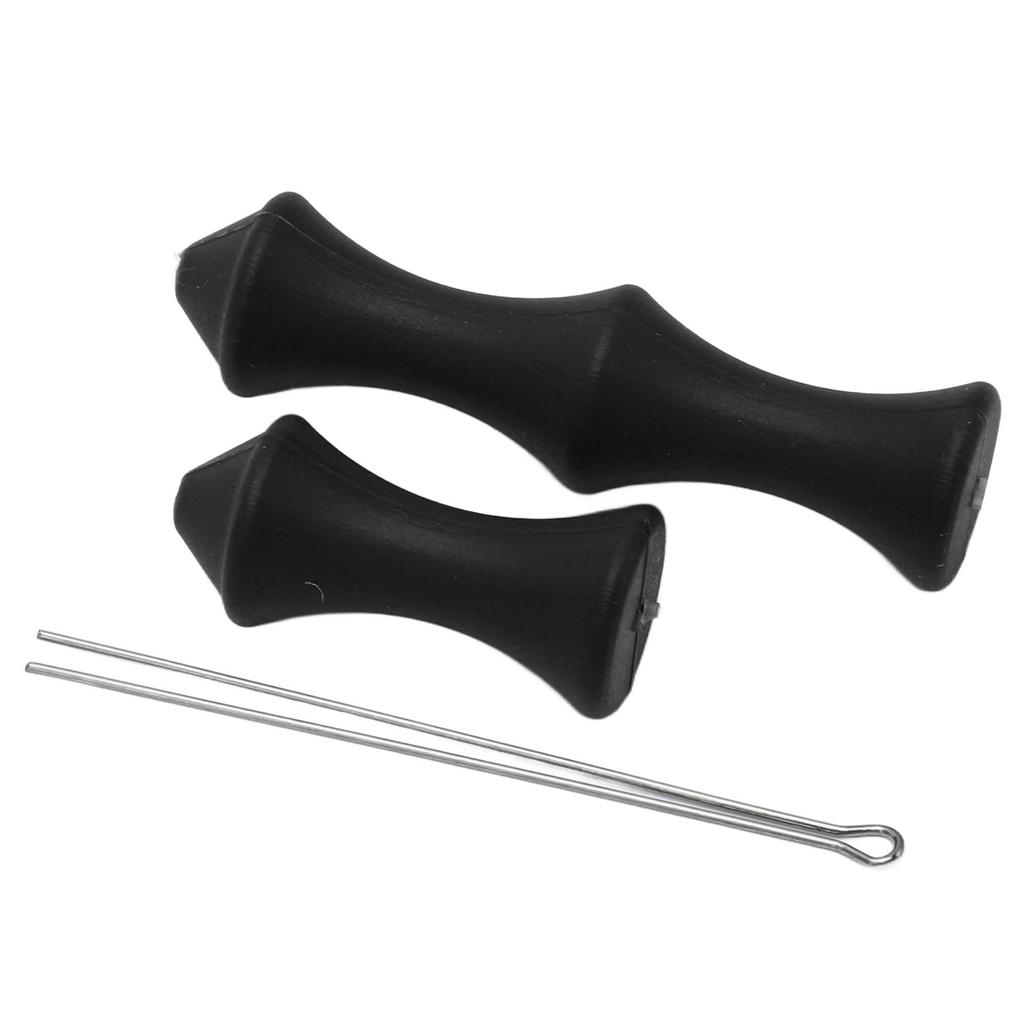 5 Sets Bowstring Tabs Guard Soft Silicone Archery Fingers Protector with Mounting Pin for Outdoor Shooting