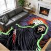 Crystal Velvet Rug Soft Non Slip Indoor Floor Mat Home DecorScream Ghostface