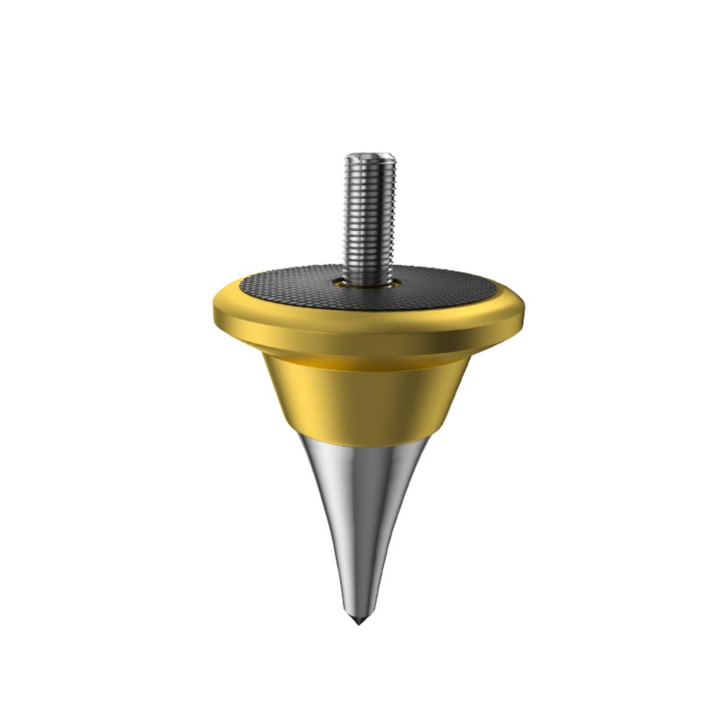 Aluminium-Lautsprecher-Spikes-Füße für verbesserte HiFi-Sound-Leistungen Vibrationsreduzierung Lautsprecher-Vibrationsdämpfer