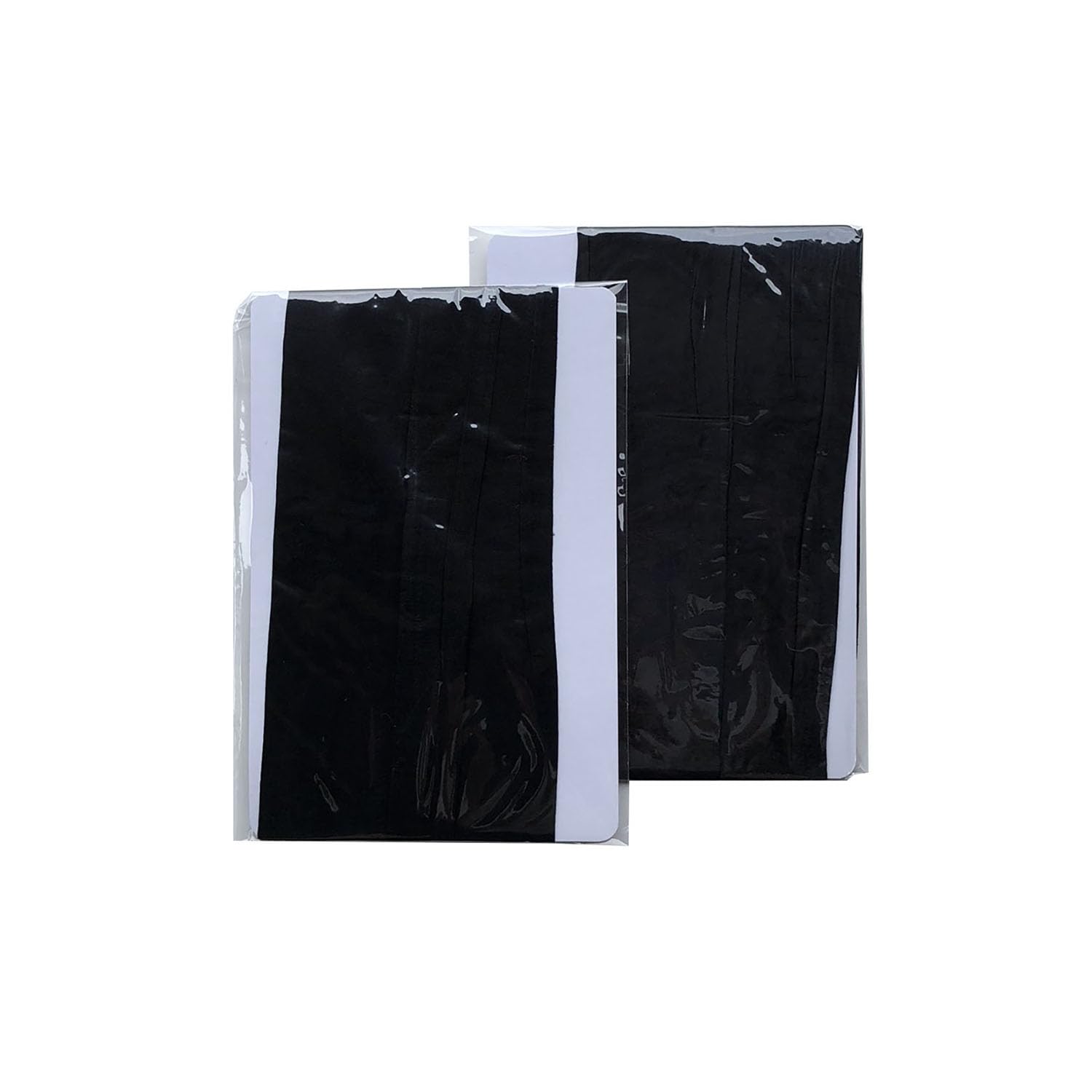 

1 комплект из 2 колготок [M s Life], полностью прозрачные, блестящие, ден, (1. Чёрный, Пары)