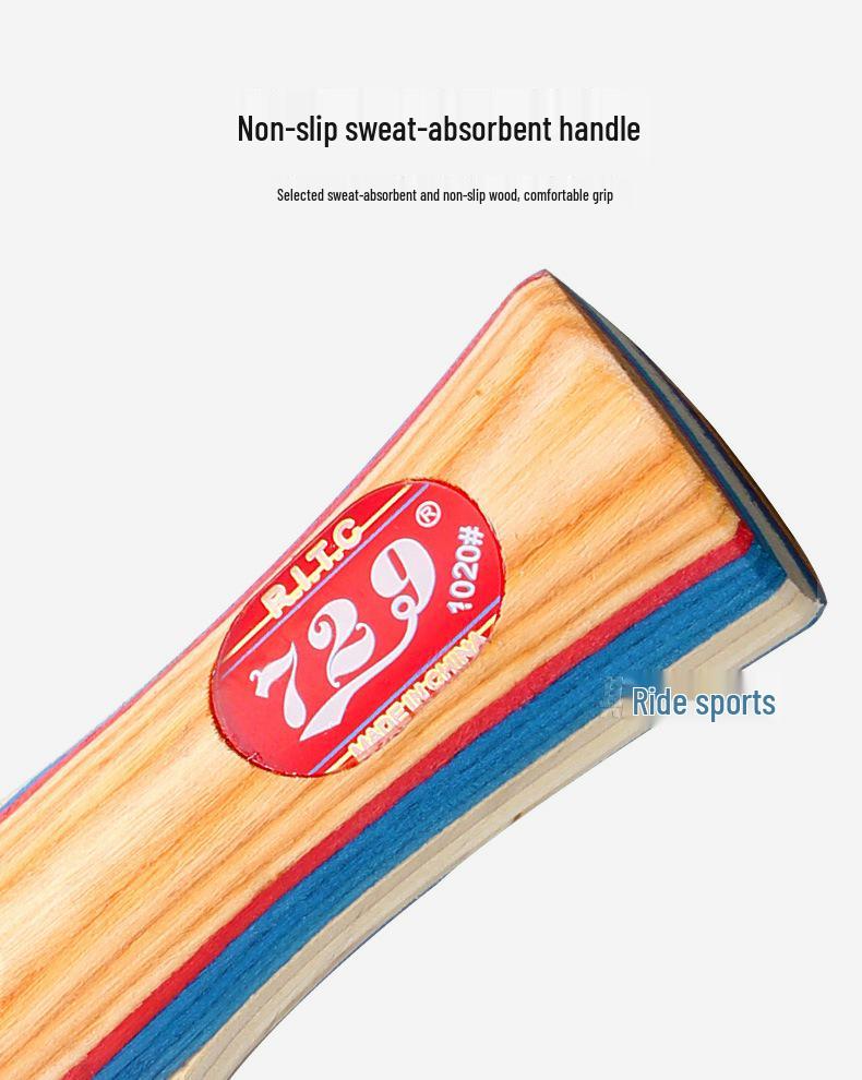 729 Beginner Table Tennis Racket for Kids - Straight Handle Shakehand, Ping Pong Racket