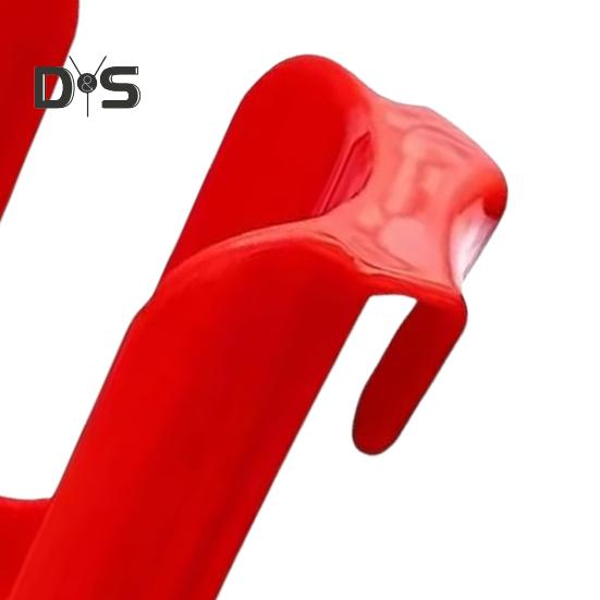 1/2ks Červený hrnek s držákem na sušenky Stojan na 10 sušenek Plastový kelímek Postranní Organizér na sušenky Čerstvost-Utěsnění Zásobník na sušenky Skladování Červený kelímek na sušenky s úložným prostorem