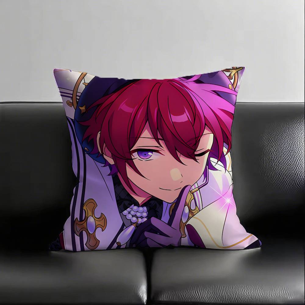 1pc Tsukasa Suou Pillow Case Fashion Square Pillowcase Bedroom Sofa Room Ins Decoration Leisure