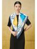 Women's 100% Mulberry Silk Scarf, 90cm Square, 14 Momme Shawl - Perfect Gift for Mother, Girlfriend, Birthday or Festival
