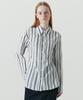 Leuba Tidy Stripe Shirt - Multi Blue