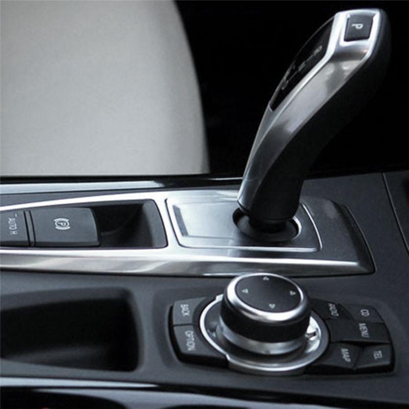 Versatile Car Center Control Gear Shift Panel Gear Shift Trim Frame 51169164485 For BMW X5 E70 X6 E71 E72 Black