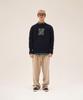 N.Y.P Crew Neck Sweater (Deep Blue)