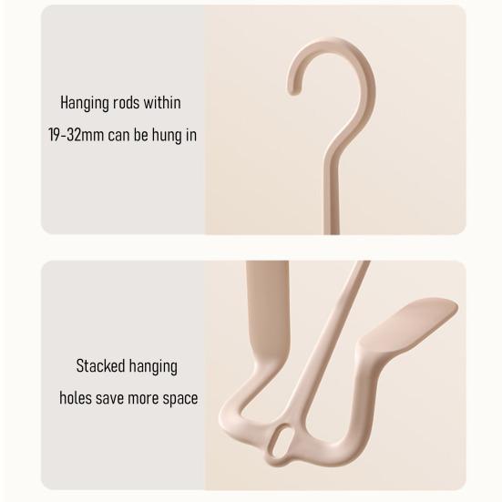 Drying Hanger Double Hook Shoe Holder Space-Saving Sneaker Hanger for Fast Air
