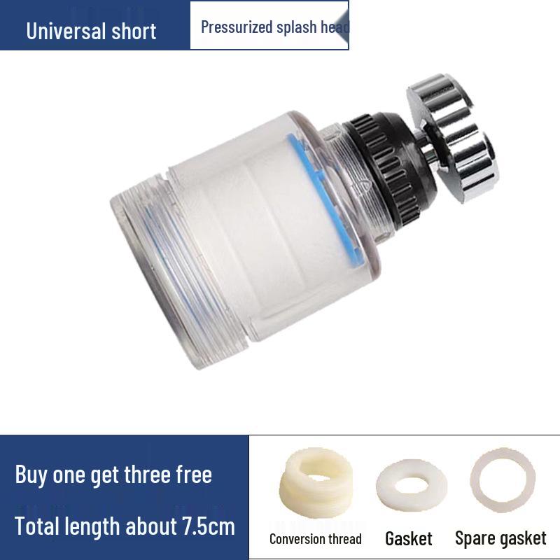 Electroplated Kitchen Faucet Water Purifier and Extender