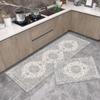 Stylish Non-Slip Kitchen Floor Mats: Dirt-Resistant, Water-Absorbing, Oil-Absorbing, Long Combination Set