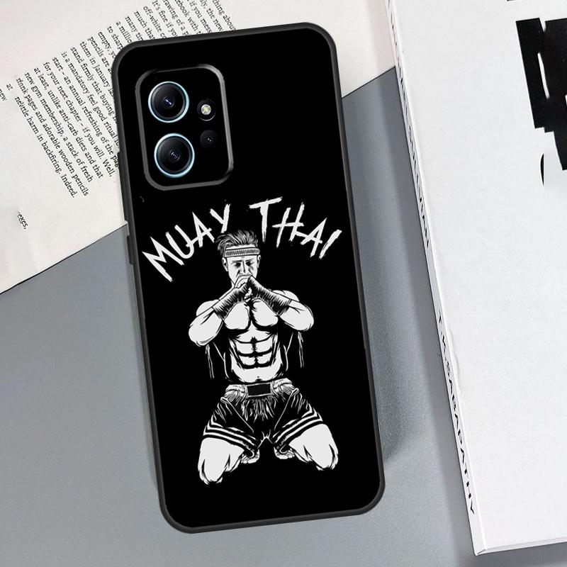 

Muay Thai Knee Case For Xiaomi Redmi Note 15 Pro 10 11 12 13 14 Pro Cover For Redmi 15C 15 14C 10C 12C 13C Redmi Note 15 5G