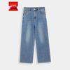 IEF Petite 2025 Autumn Wide-Leg Denim Pants