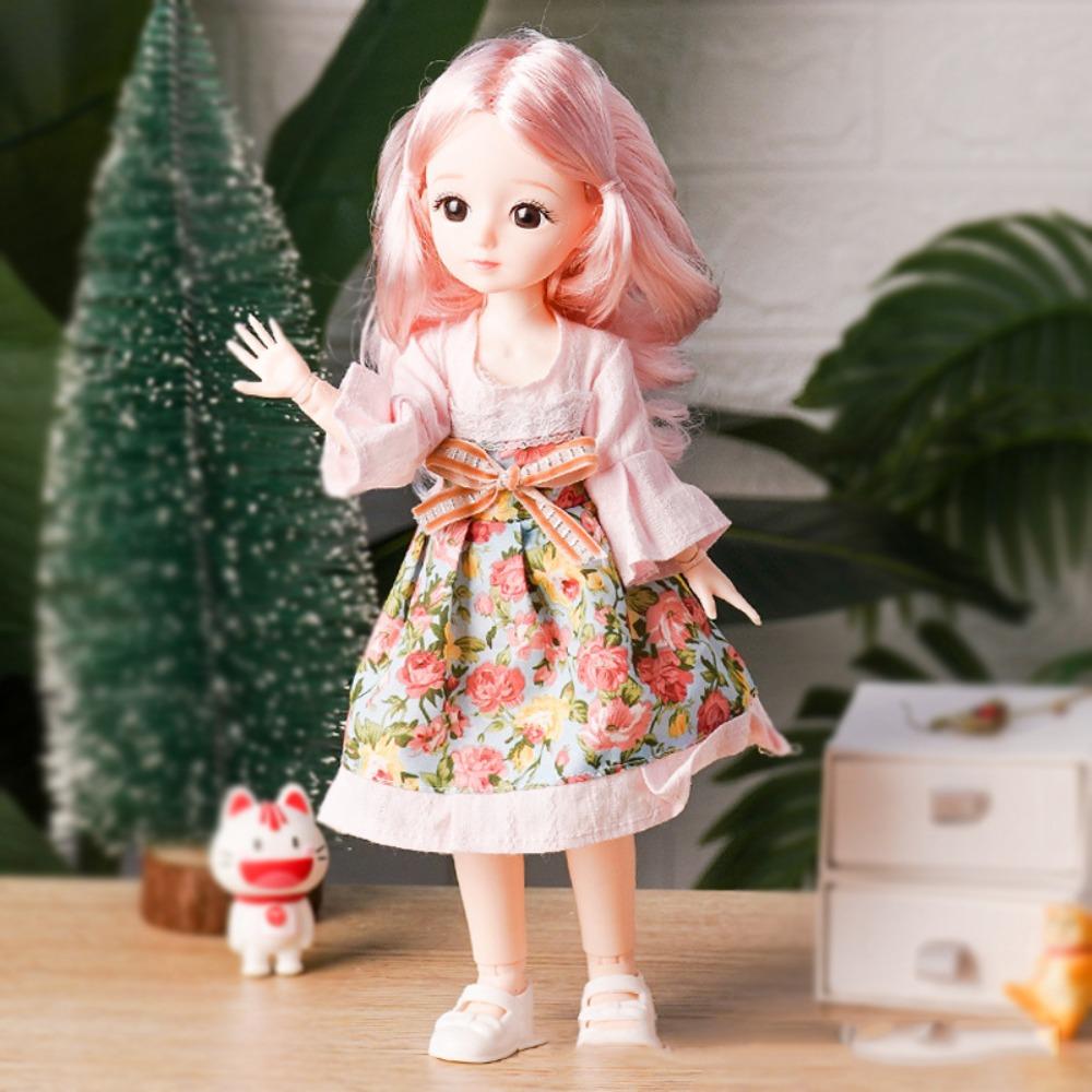 

Длинные волосы принцессы одеваются куклы BJD 1/6 SD принцесса макияж шарнирная кукла младенцы style B