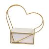 HEART FLOWER BASKET IDEAL GIFT SINGLE GEOMETRIC DESIGN for THE BALCÓN BALCON ROOM