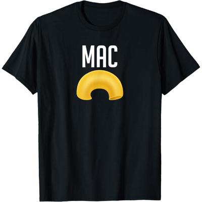 Funny Matching Macaroni and Cheese Halloween Costume T-Shirt