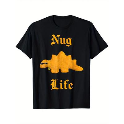 Nug Life Dino Nuggs Dino Nuggety z Kurczaka Dinozaur Koszulka