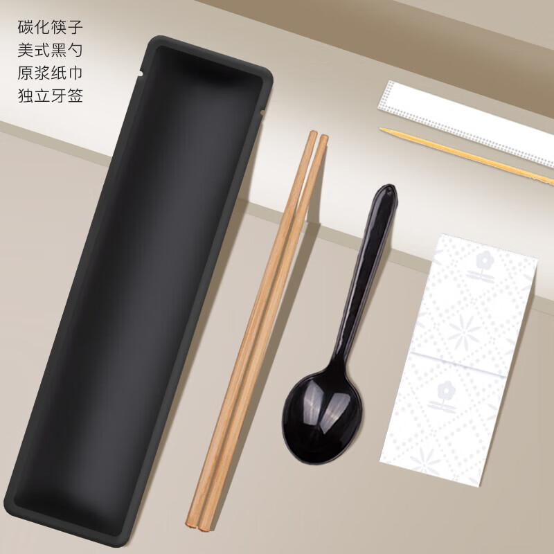 High-Grade Commercial Bamboo Chopstick & Spoon Set
