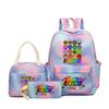 New rhythm box heat transfer backpack Sprunki music game merchandise school bag