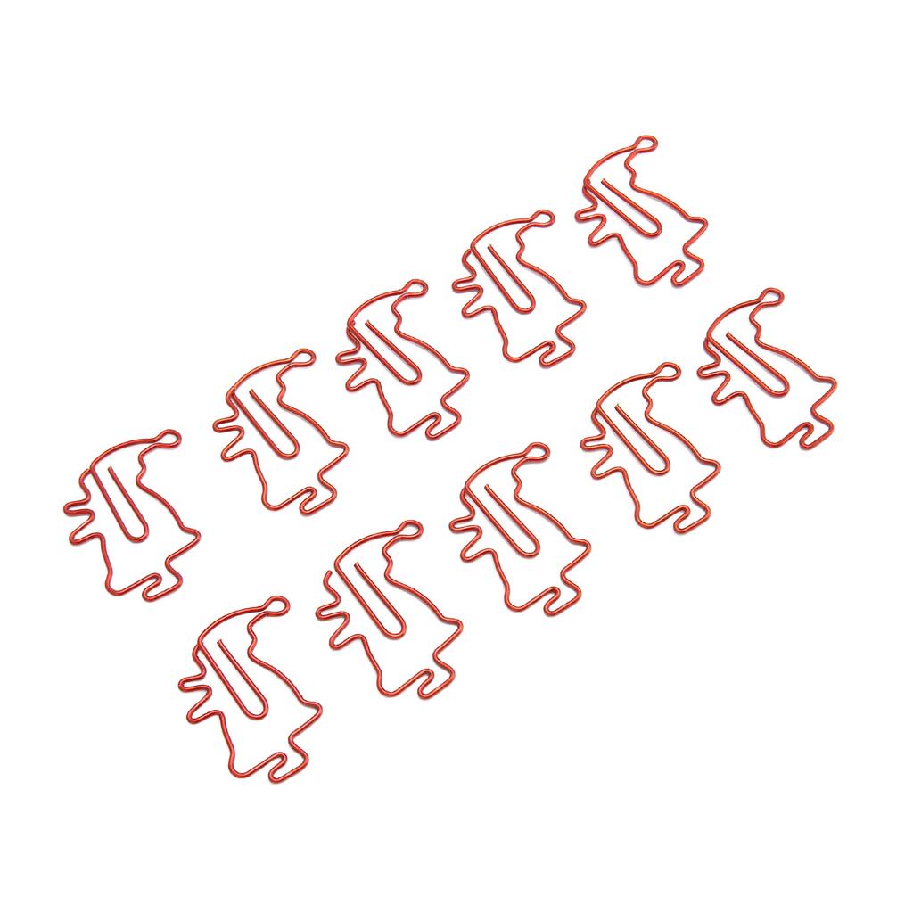 100 buc agrafe de hârtie cu desene animate rezistente la alunecare, drăguțe, ușoare, pentru scrapbooking, card M