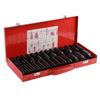 35Pcs Hex Bit Socket Sleeve Sets Metric Deep Impact for 1 2In Drive Ratchet 6 Point Tip Work Tool