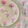 50Pcs/Set Sakura Trees PET Stickers Waterproof DIY Fashion Doodle Decals Stickers