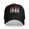 Iraq Flag Accessories Unisex Women Baseball Cap Dad Hat Unique Design Outdoor Headwear Adjustable Fit Snapback Cap
