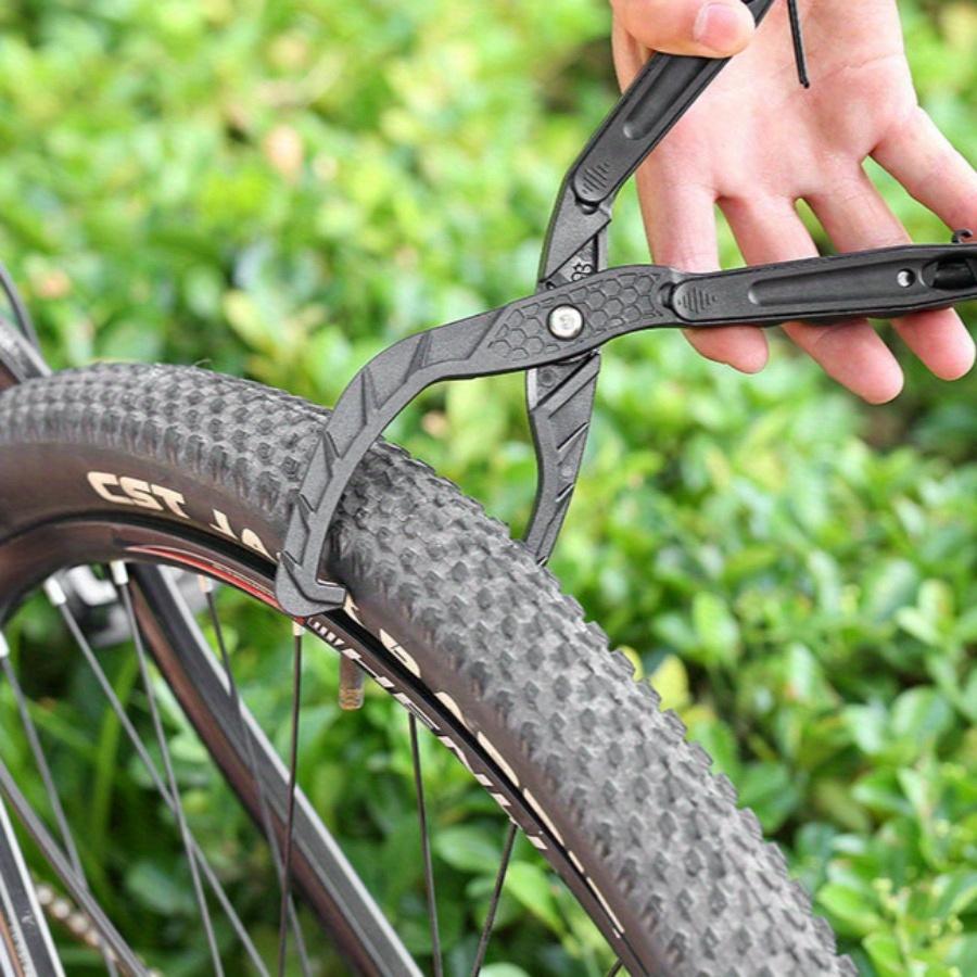 1Pc Bicycle Tire Clamps Road Bike Repair Pliers Heavy Duty Cycling Tool for Mountain Bike Tire Outdoor Fixing