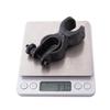 360° Rotating Bike Light Bracket Clamp Torch Clip Flashlight Clip Two-Way Clipwith Non-Slip Rubber Gasket Bicycle Spare Parts