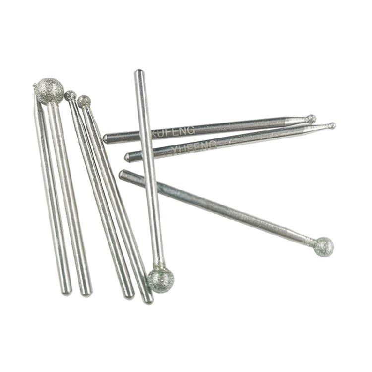 Kugelförmiger Polier-Schleifkopf 2,35 mm Schaft für Rotationswerkzeuge für Rotations-T