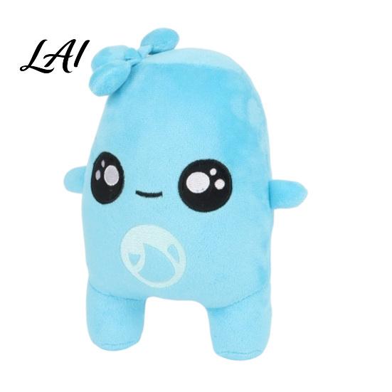 Decorative Bedside Pillows Game Plush Toy Blue Water Drop And White Cloud Cute Car Interior Ornaments Pillow Soft Stuffed Animal for Desk