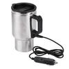 12V 60W 450ml Electric Water Kettle Incar Stainless Steel Travel Heating Cup Coffee Tea Car Cup Mug