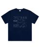 Deomopeuhauseu Ascii Cat Oversized Short Sleeve T-Shirt Gray