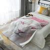 Wilder Katzenprint Mikrofaser Flanell Decke Schlafzimmer Wohnzimmer Sofa Weich Und Bequem Heimdekoration