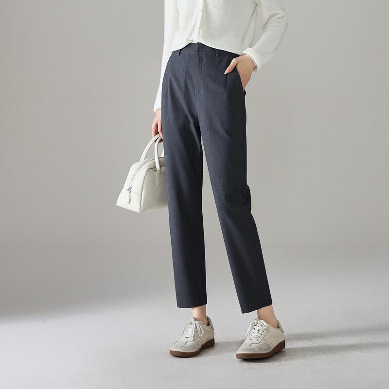 SOFSIL Women's High-Waist Slim Fit Ankle Pants